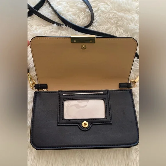 Nine West Navy Crossbody Purse / Wallet - Picture 5 of 8